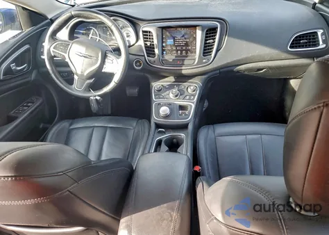 2016 Chrysler 200 Limited z USA, uszkodzony, nr VIN 1C3CCCAB3GN177861